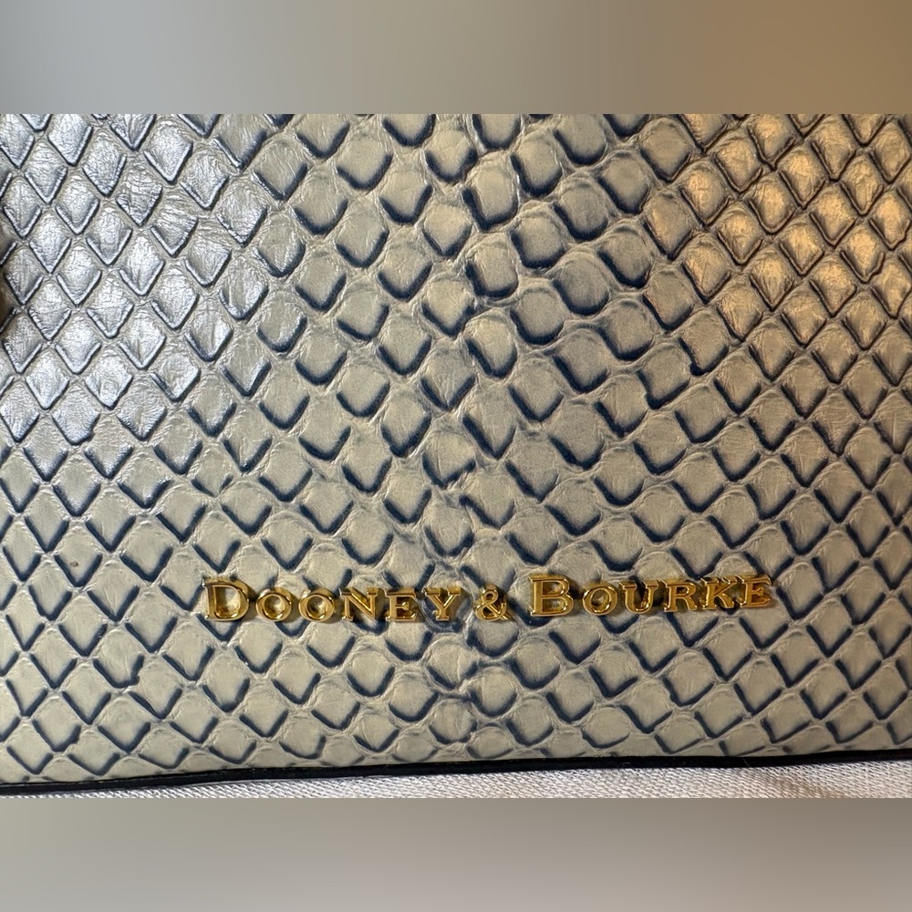 Dooney & Bourke Ruby Python Embossed Leather Cros… - image 6